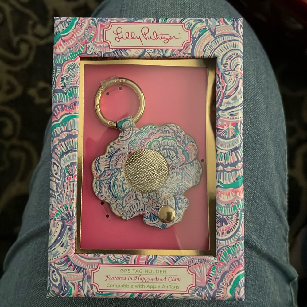 Lily Pulitzer AirTag (gps tag) Holder